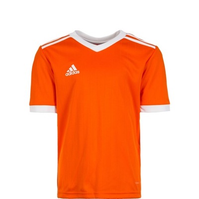 Koszulka adidas Tabela 18 pomarańczowa 164 cm