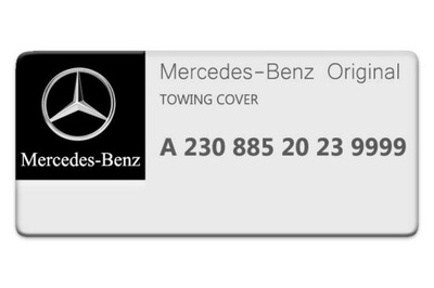 MERCEDES-BENZ SL R230 BUFERIS PRIEKINIS GAUBTAS 