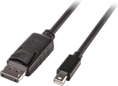 Kabel Lindy DisplayPort Mini DisplayPort 5m czarny (41648)