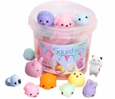 12 x MOCHI SQUISHY FIDGET POP IT SQUISHES