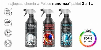 NANOMAX PROFESSIONAL ZESTAW TOP-3, 1L