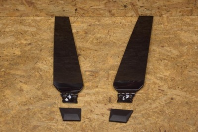 Молдинг декоративная стойка b audi q8 s-line 22r 2szt фото №1