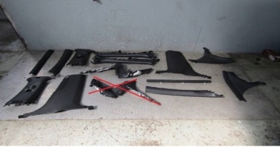 Civic xi 23r защита стойка порог накладка пластик левая правая перед задняя фото №1