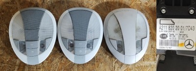 Лампа кабины освещение амбие́нтное mercedes-benz оригинальный номер a2118202001 фото №1