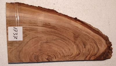 Dr1737 drewno orzech 43x11-26x2,5cm deska do krojenia serwowanie