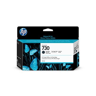 Atrament HP 730 Matte Black P2V65A T1600 T2600 T1700