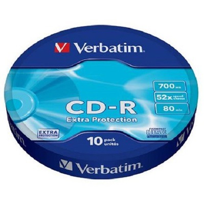 CD-R VERBATIM 700 MB 52x Soft Pack 10 szt.