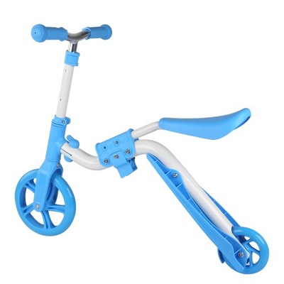 2 w 1 Toddler 2 Wheel Ride On Kick Scooter