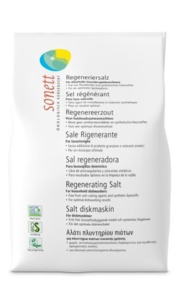 Ekologiczna sól regenerująca do zmywark Sonett 2kg