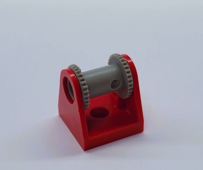 LEGO 2584c001 Czerwony kołowrotek i szpula