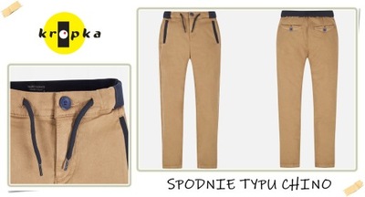 KARMEL - SPODNIE CHINO SLIM 7508 MAYORAL 140 cm