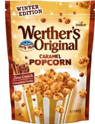 Werther's Winter Edition Caramel Popcorn with Cinnamon Cookie