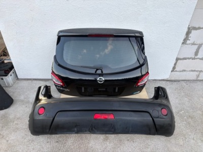 Бампер задняя задний nissan qashqai j10 z11 фото №1