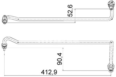 MAHLE CABLE HEATER PORSCHE CAYENNE VW TOUAREG 3.0D-5.0D  