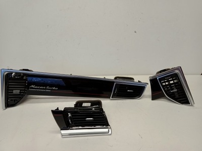 Молдинг dekor приборная панель porsche macan turbo exclusive performance edition фото №1