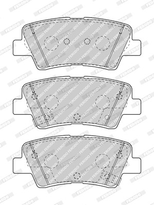 КОЛОДКИ ГАЛЬМІВНІ FERODO FDB5041