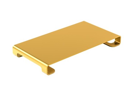 Aluminiowa Podstawka pod laptop monitor złota