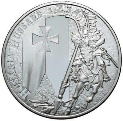 Srebrna moneta Husaria - wersja 2, 1 oz