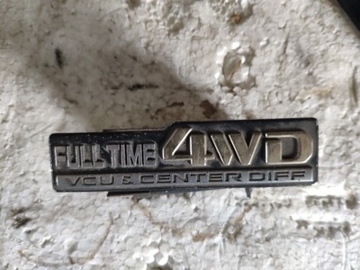 EMBLEMA FULLTIME 4WD MITSUBISHI GALANT VR4 LANCER  