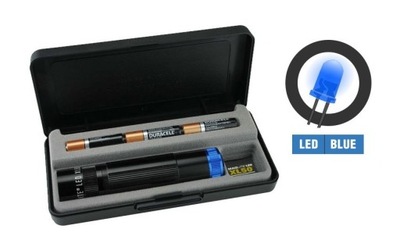 LINTERNA MAGLITE SPECTRUM BLUE DIODO LUMINOSO LED XL50 AAA XL50-S3SX7  