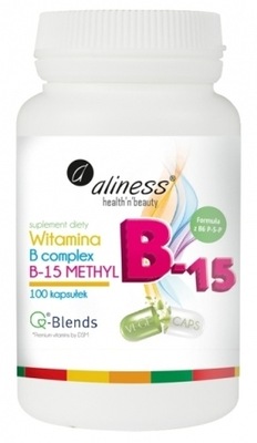 Aliness Witamina B complex B15 methyl umysł 100 k.