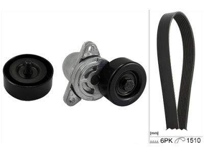 Ремень клиновой многоручьевой набор kia sportage ii фото №1