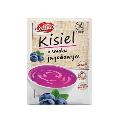 Kisiel Jagodowy 40g Celiko