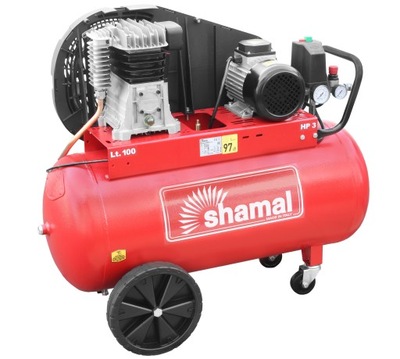 Sprężarka tłokowa kompresor Shamal CT 330/100 SB28C 400V 2.2kW 10 bar