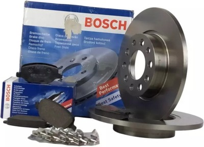Bosch тормозные диски+ тормозные колодки задняя alfa romeo brera 278mm фото №1
