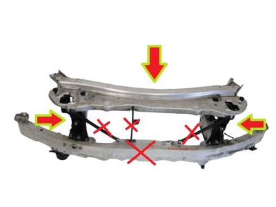 MERCEDES CLS 257 W257 C257 DIRŽAS PRIEKINIS SUSTIPRINIMAS LIFT 