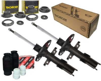 Monroe 2x амортизатори + подушки безпеки захист відбійники renault espace iv vel satis фото №1