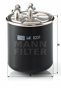 FILTER FUEL WK 820/1  