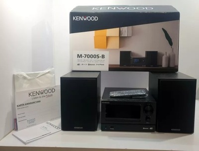 WIEŻA KENWOOD M-7000S-B WIFI DAB+ SPOTIFY BLUETOOTH FM CD MP3 USB 2 X 30 W