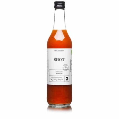 SHOT KIMCHI PROBIOTYCZNY BIO 500 ml - ZAKWASOWNIA