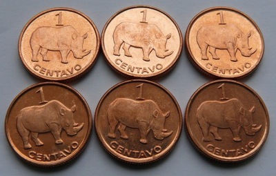 Mozambik - 1 centavos 2006 - Nosorożec