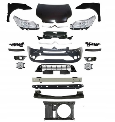 Citroen c4 la/lc 2004-2008 kompletny перед капот фото №1