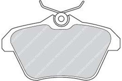 Ferodo fdb995 набір гальмівних колодок гальмівних, гальма дискові фото №1