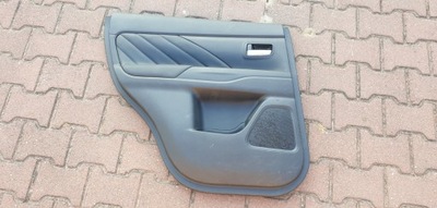 Обшивка обивка дверь левый задняя outlander iii фото №1