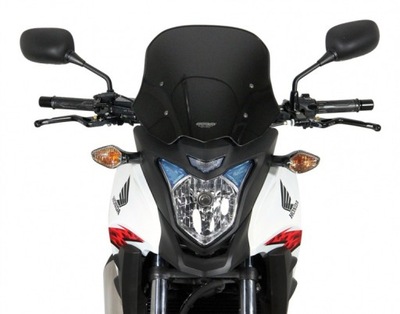 Sklo na motocykel MRA HONDA CB 500 X, PC 46, 2013-2015, forma T, číre,