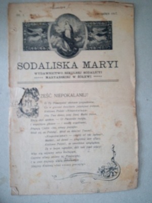 Sodaliska Maryi grudzień 1917