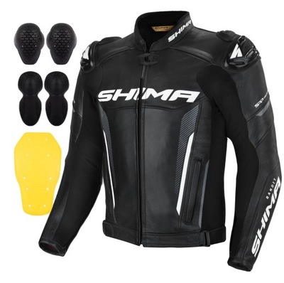 SHIMA BANDIT BLACK CHAQUETA MOTOCICLETA + REGALO  