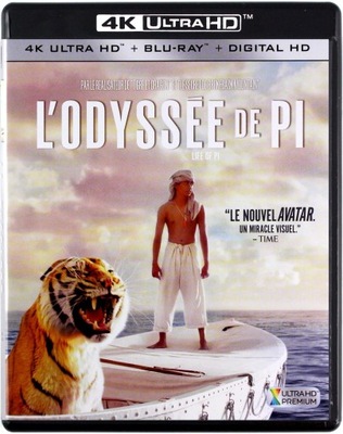 LIFE OF PI (ŻYCIE PI) (BLU-RAY 4K)+(BLU-RAY)