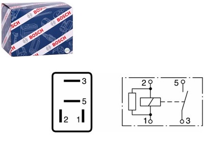 BOSCH РЕЛЕ 12V 30A MERCEDES A W168 A W176 B SPORTS TOURER W246