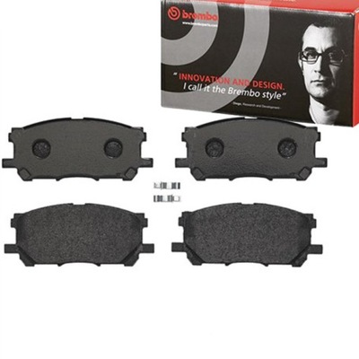 Гальмівні колодки гальмівні brembo do lexus rx 300 350 фото №1