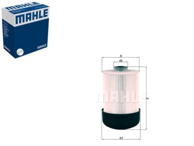 ФІЛЬТР ПАЛИВА RENAULT MAHLE 