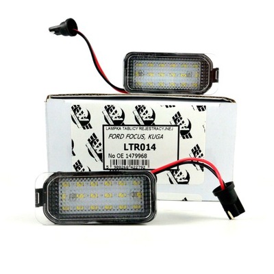 Ліхтарі led підсвітка номерного знака реєстраційний ford mondeo виробник washi фото №1