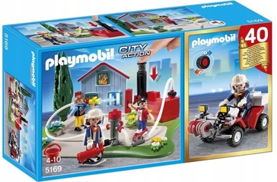 Zestaw Playmobil City Akcja Strażacka Quad 5169