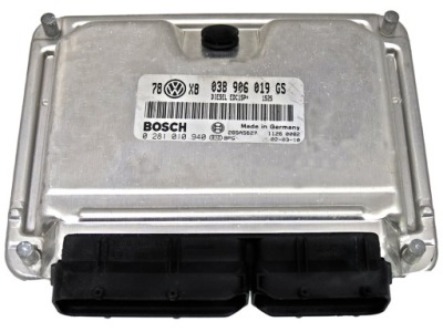 Бортовий комп'ютер passat b5 1.9 tdi 038906019gs 0281010940 фото №1