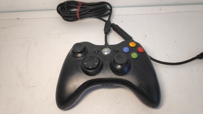 Xbox 360 Pad przewodowy czarny Nr 1