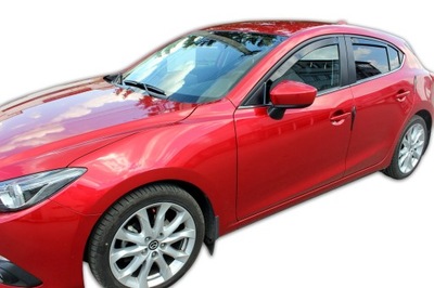 ОБТЕКАТЕЛИ HEKO MAZDA 3 III 2013-19 4 ШТУКИ SED/HTB